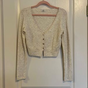 Wilfred Santorini Cardigan Cropped Sweater